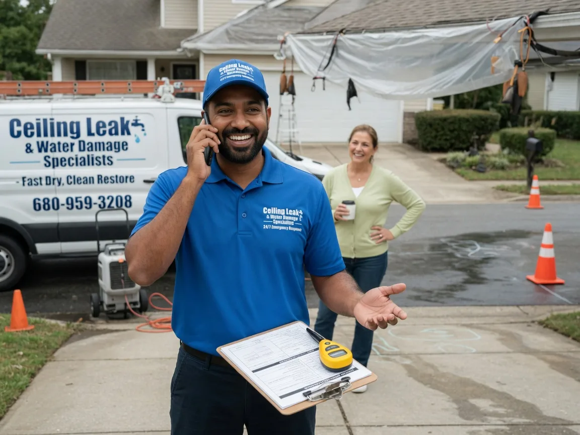 Ceiling Leak Cleanup Kyle, SD FAQs